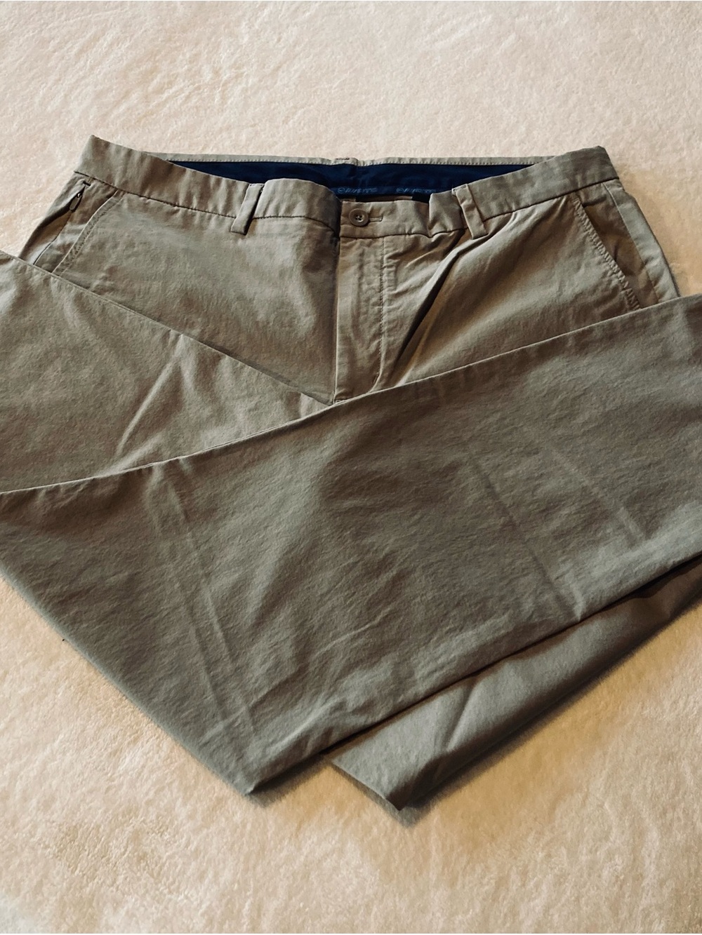 Vineyard Vines On The Go Original Pants Mens Sz 38x32  OTG  Tan. Sporty 1P000005